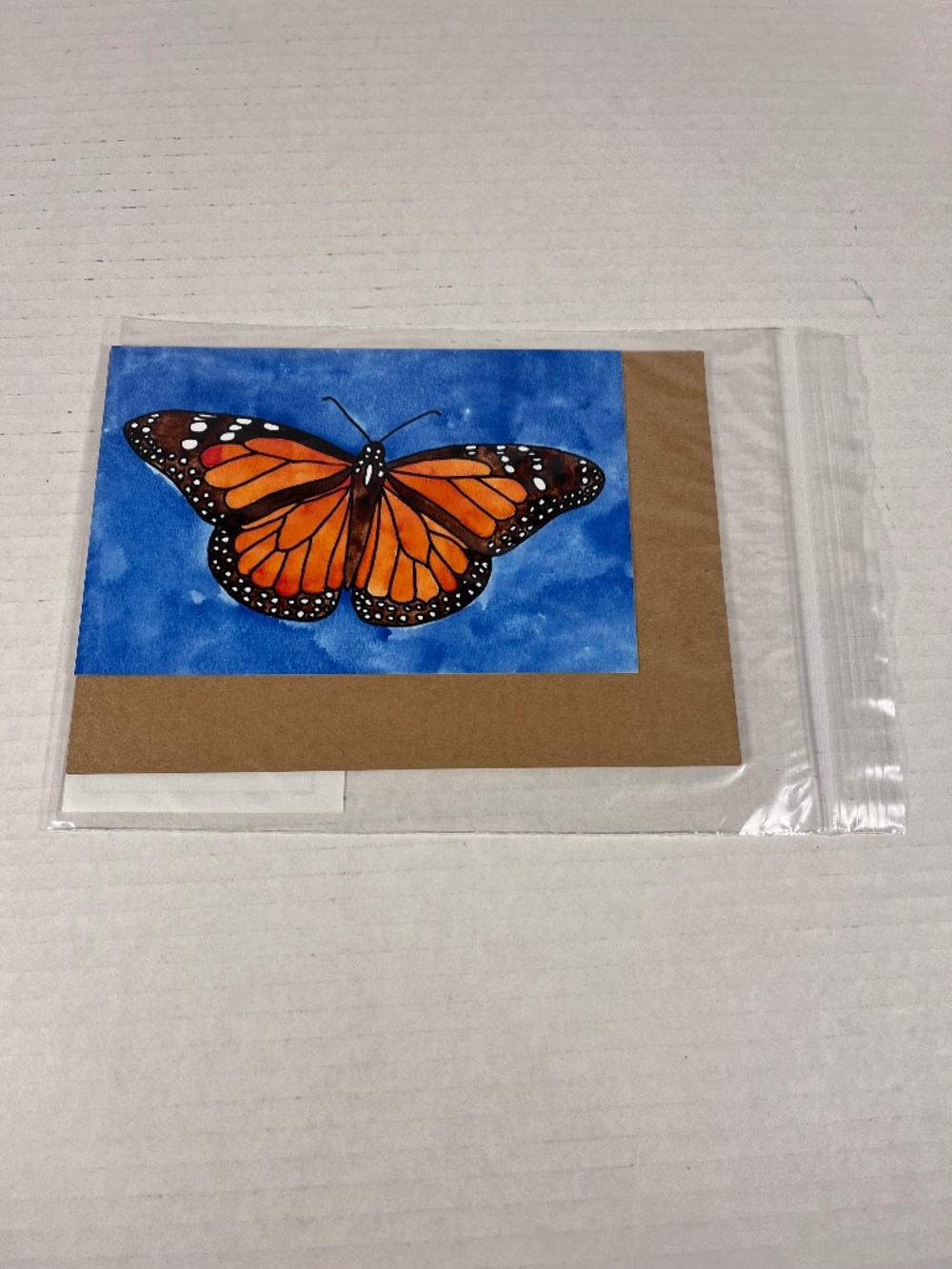 Monarch Butterfly Watercolor Painting Art Print 4x6in Photo